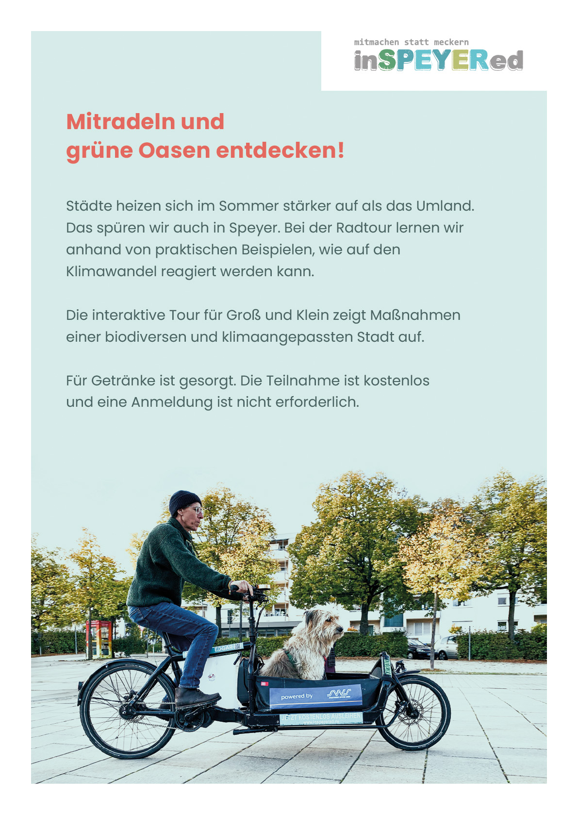 inSPEYERed Klima-Radtour Speyer